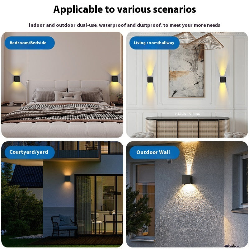 Modern Minimalist Outdoor Waterproof Wall Lamp
