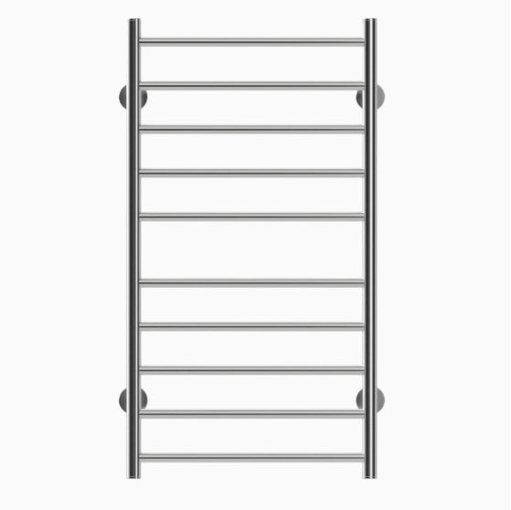 Silver Heated Towel Rack