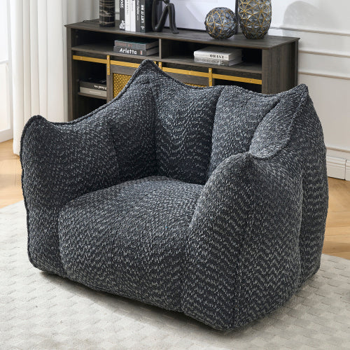Boucle Bean Bag Chair