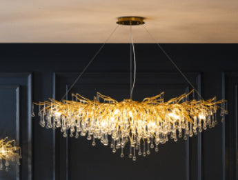 Crystal Water Drop Chandelier