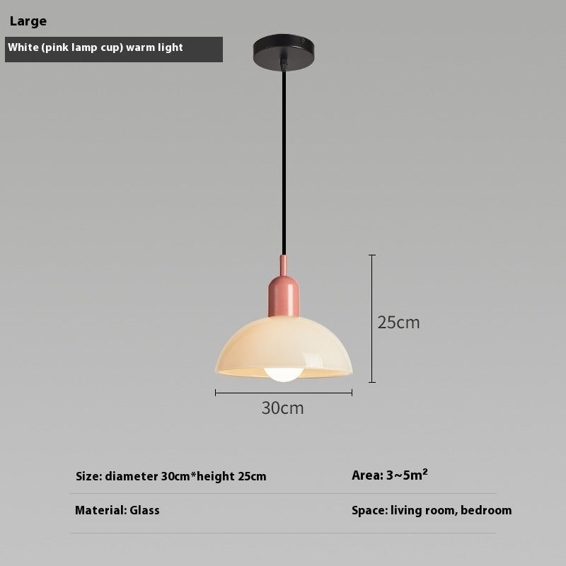 Antique Chandelier Restaurant Simple Modern Bauhaus Creative Glass Retro