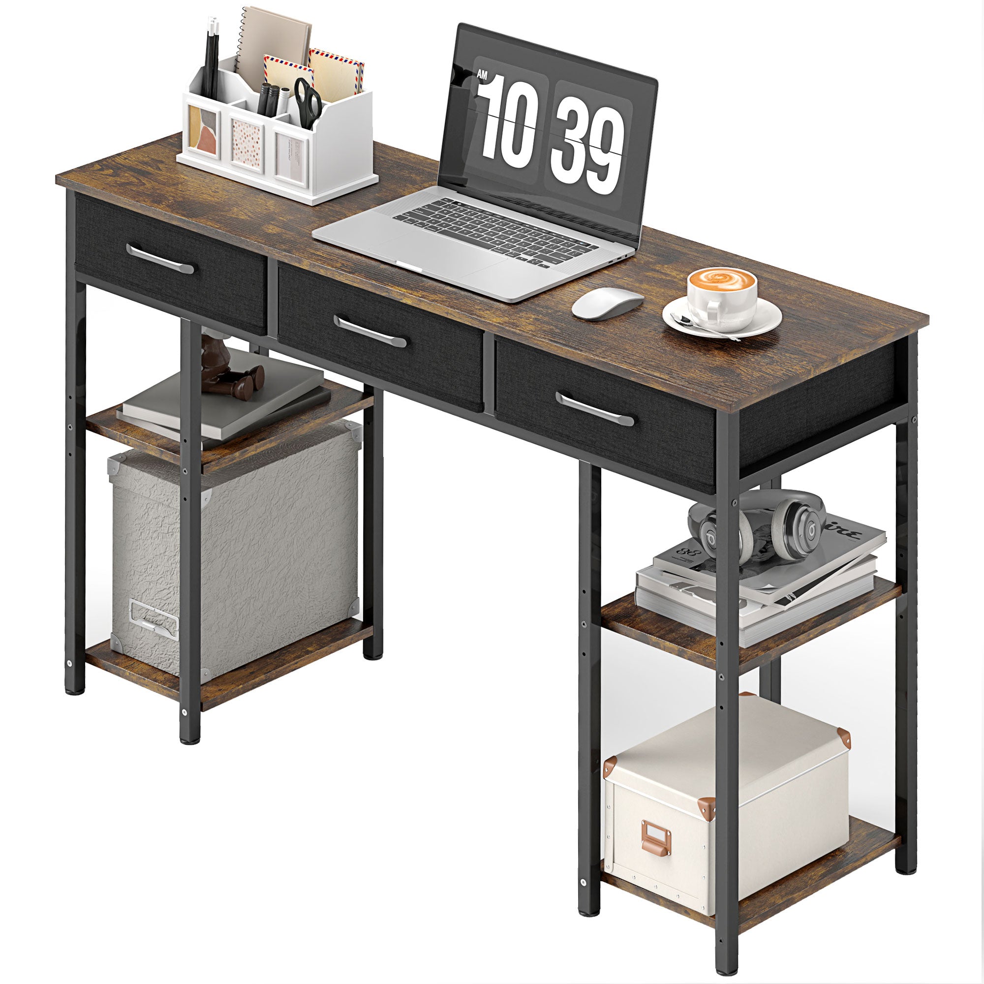 Brown Adjustable Writing Desk