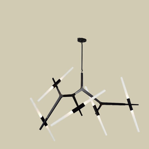 Nordic Iron Branch Chandelier