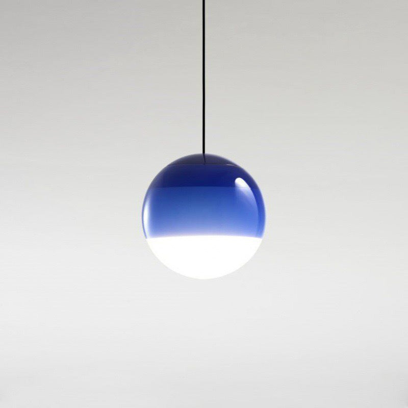 Nordic Minimalist Colorful Glass Chandelier