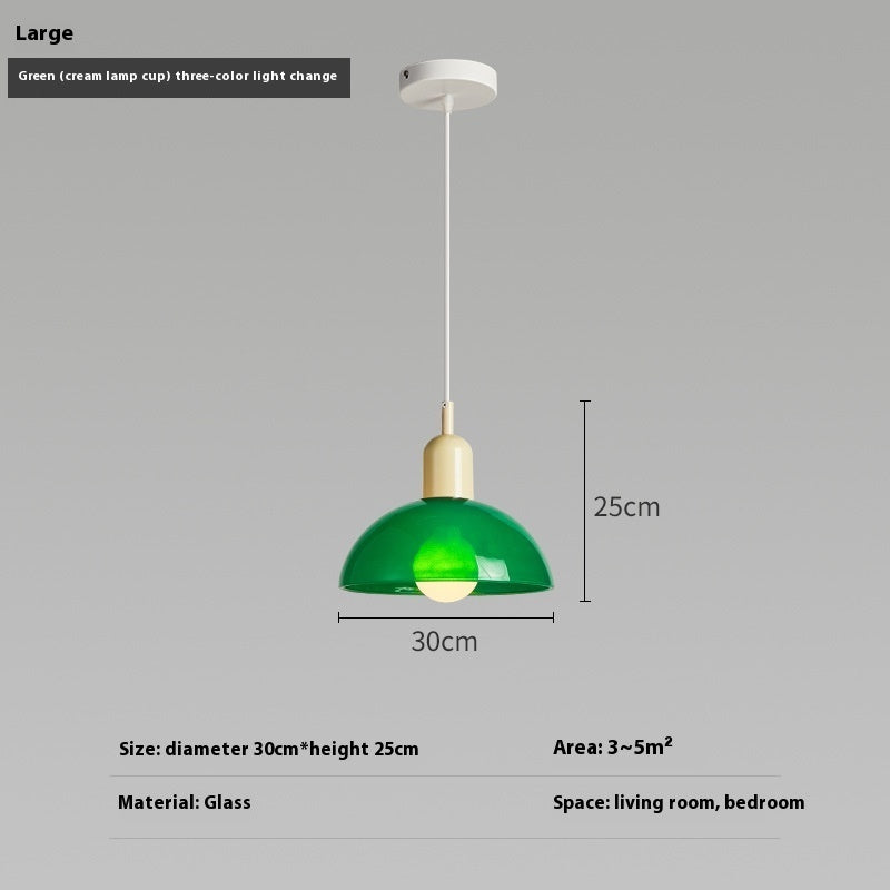 Antique Chandelier Restaurant Simple Modern Bauhaus Creative Glass Retro