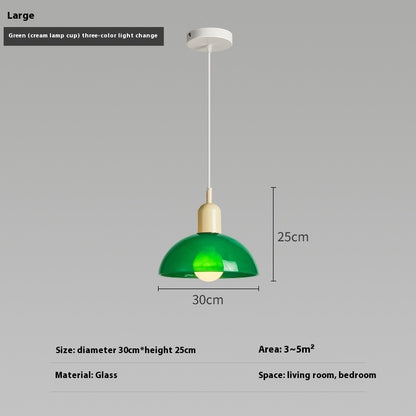 Antique Chandelier Restaurant Simple Modern Bauhaus Creative Glass Retro