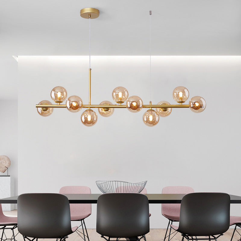 Glass Modern Chandelier