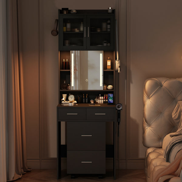 Compact Nordic Vanity Desk