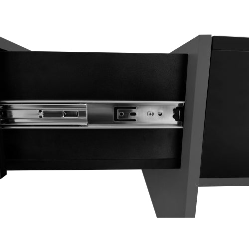 Black Storage Coffee Table