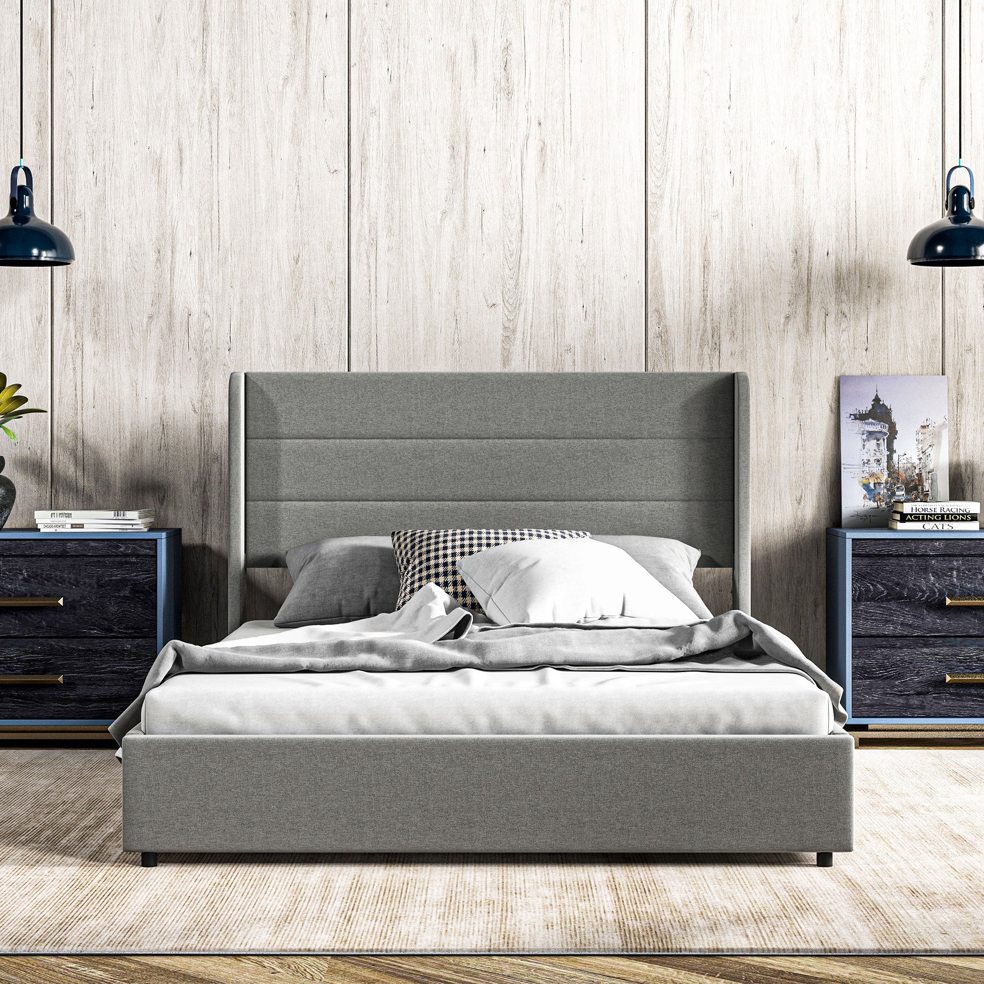 Linen Storage Bed Frame