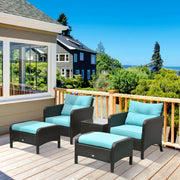 Cushioned Outdoor Lounge Chairs