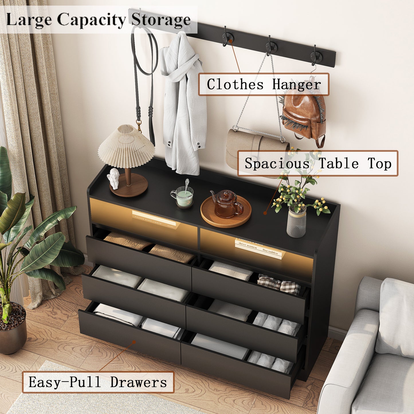 Living Room Sideboard Storage Cabinet,drawer Cabinet