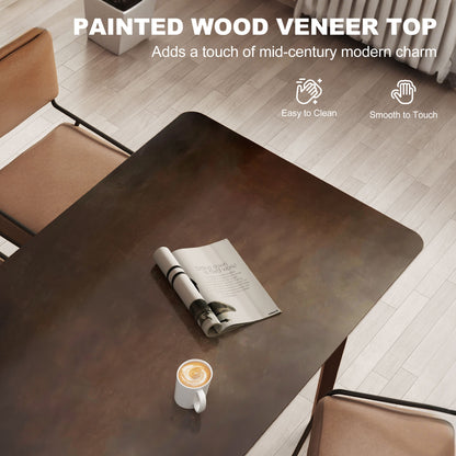 47.2" Rectangle Dining Table for 4