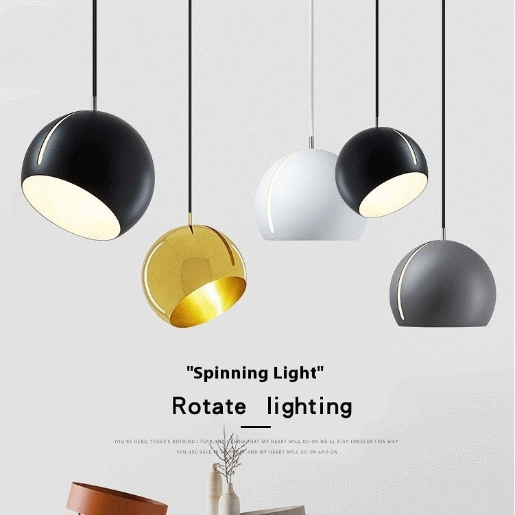 Ball Chandelier Modern Minimalist Single Head Bedside Bedroom Restaurant Chandelier