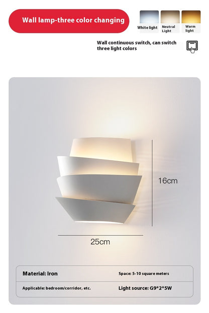 Pine Cone Wall Lamp Bedroom Bedside Lamp Aisle Decoration Wall Lamp