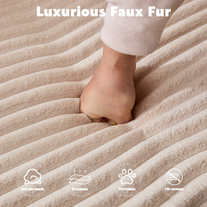 L-Shaped Compression Sofa Bed, Convertible Sectional Sofa With Pillow Back Support - Foldable Floor Couch Lounger, Corduroy Fabric Futon Sleeper For Living Room, Bedroom, Game Room NO TEMU