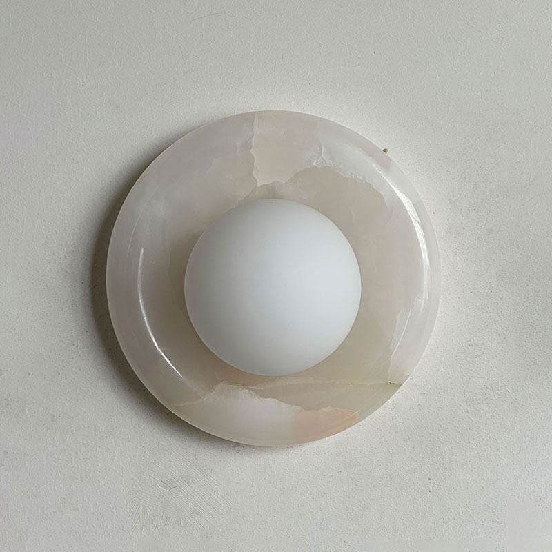 Natural Marble Wall Lamp