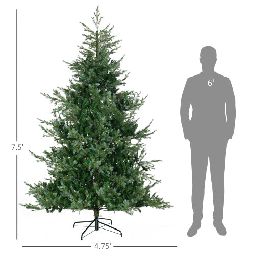 Green Wide Christmas Tree