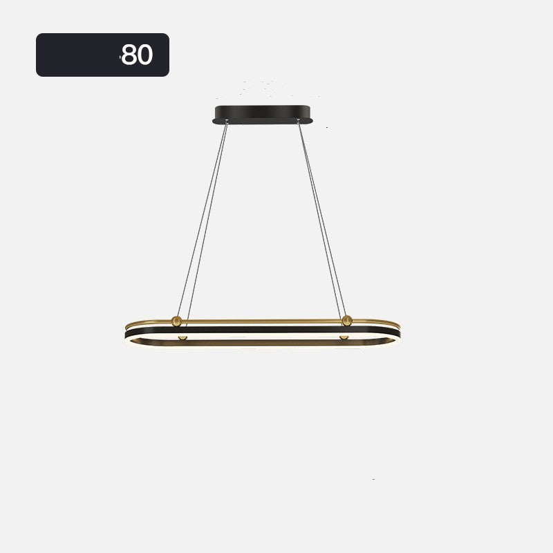 Aluminum Long Chandelier