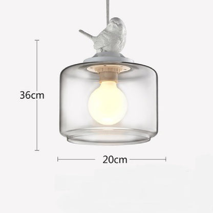 Light Luxury Dining-room Lamp Creative Bar Counter Entrance Stairs Creative Designer Bird Light