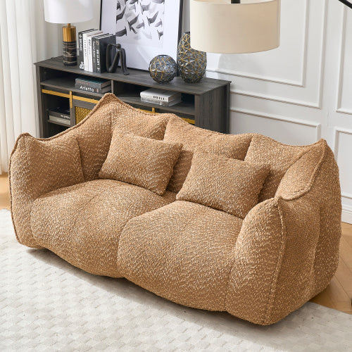 Boucle Bean Bag Chair