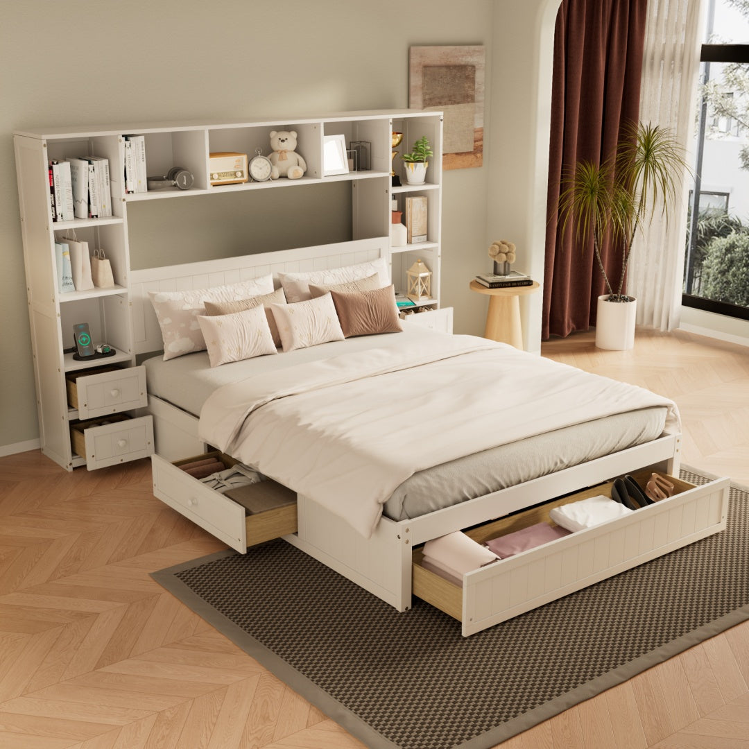 Pine Wood Captain Bed