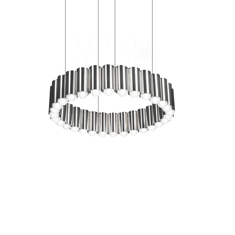 Gold Modern Chandelier 120cm Aluminum Duplex
