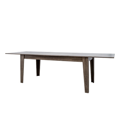 Dining Table,106.3 In Large Extendable Kitchen Table