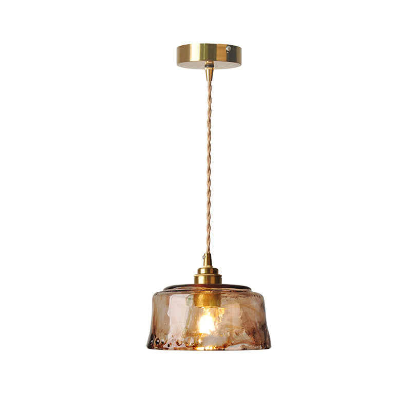 Brass Glass Nordic Chandelier