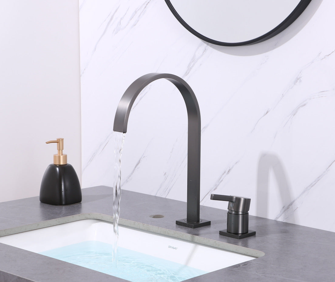 All Copper Split Two Hole Split Faucet