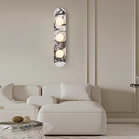 Bedside Hallway Living Room Bedroom Corridor Atmosphere Marble Wall Lamp