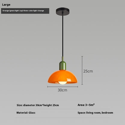 Antique Chandelier Restaurant Simple Modern Bauhaus Creative Glass Retro