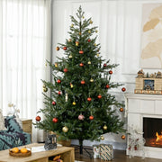 Green Wide Christmas Tree
