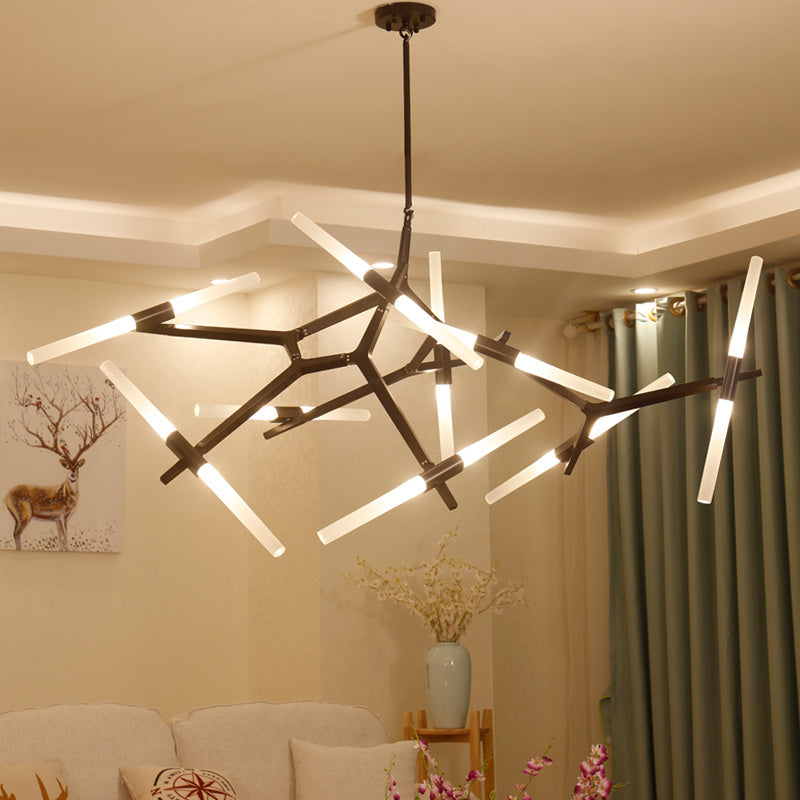 Nordic Iron Branch Chandelier