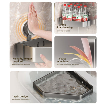 Suction Cup Bathroom Corner Bracket