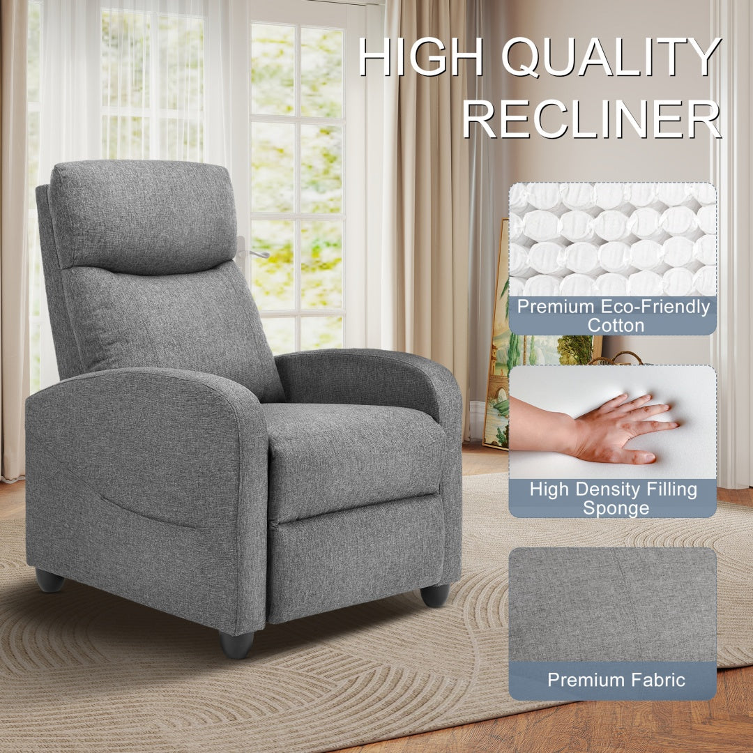 PU Leather Recliner Chair