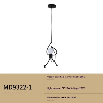 Restaurant And Cafe Clothing Store Special Decoration Small Iron Chandelier