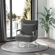 Dark Grey Sleeper Chair