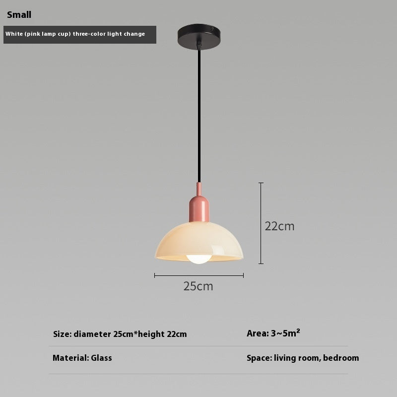 Antique Chandelier Restaurant Simple Modern Bauhaus Creative Glass Retro