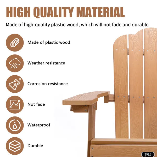 Adirondack Plastic Outdoor Chair
