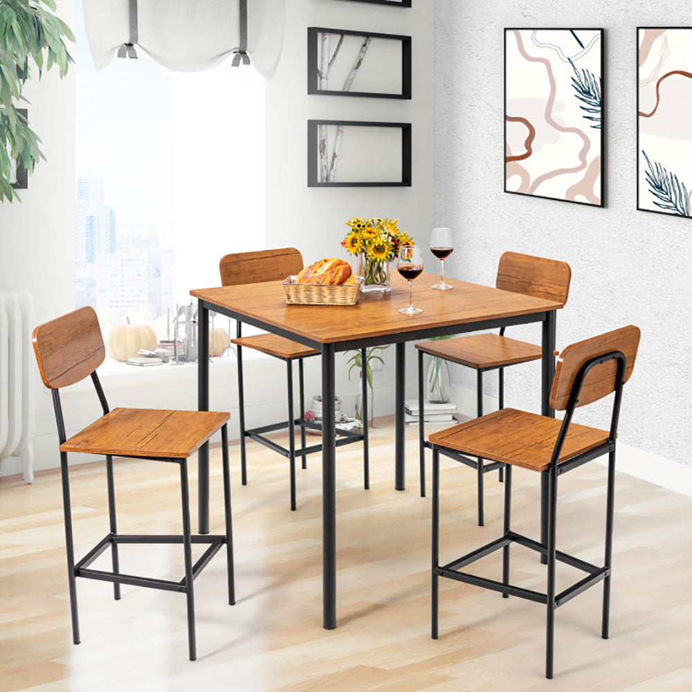 Rustic Counter Height Dining Set