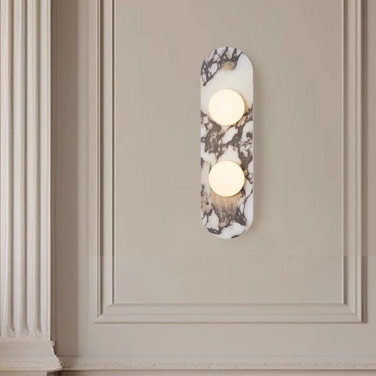 Bedside Hallway Living Room Bedroom Corridor Atmosphere Marble Wall Lamp