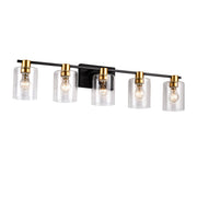 Black Vintage Glass Light