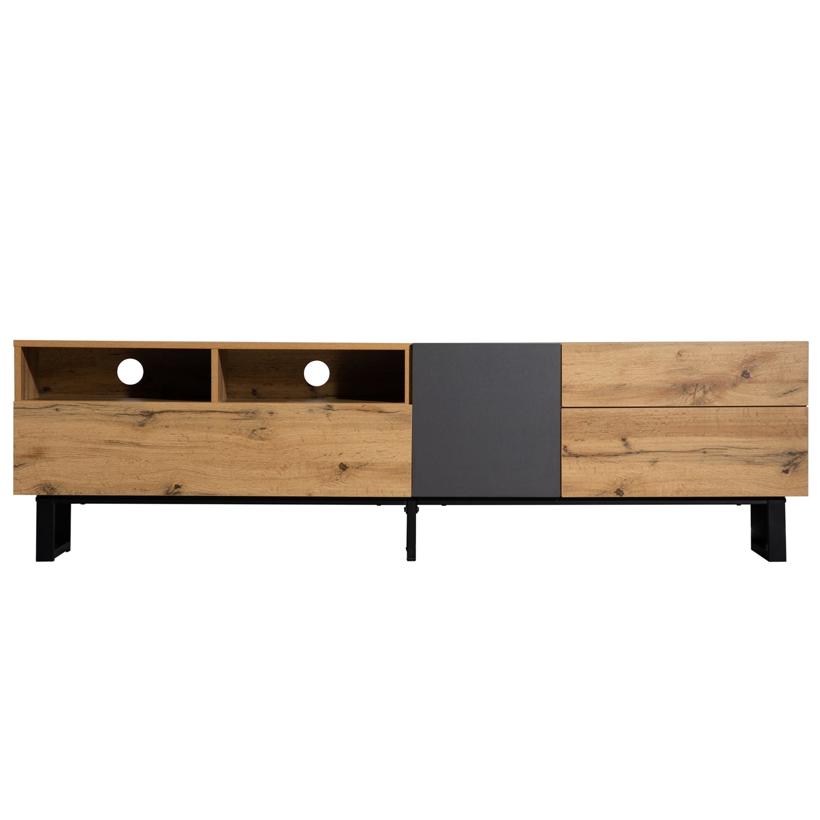 Natural Wood TV Stand