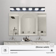 Black LED Vanity Fixture