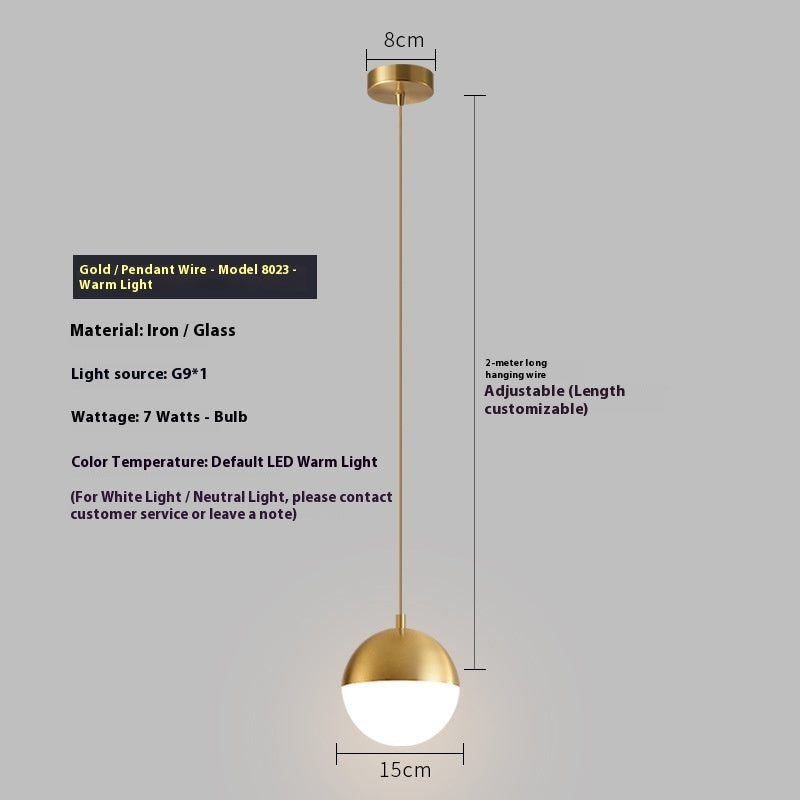 Bedroom Chandelier TV Background Wall Bedside