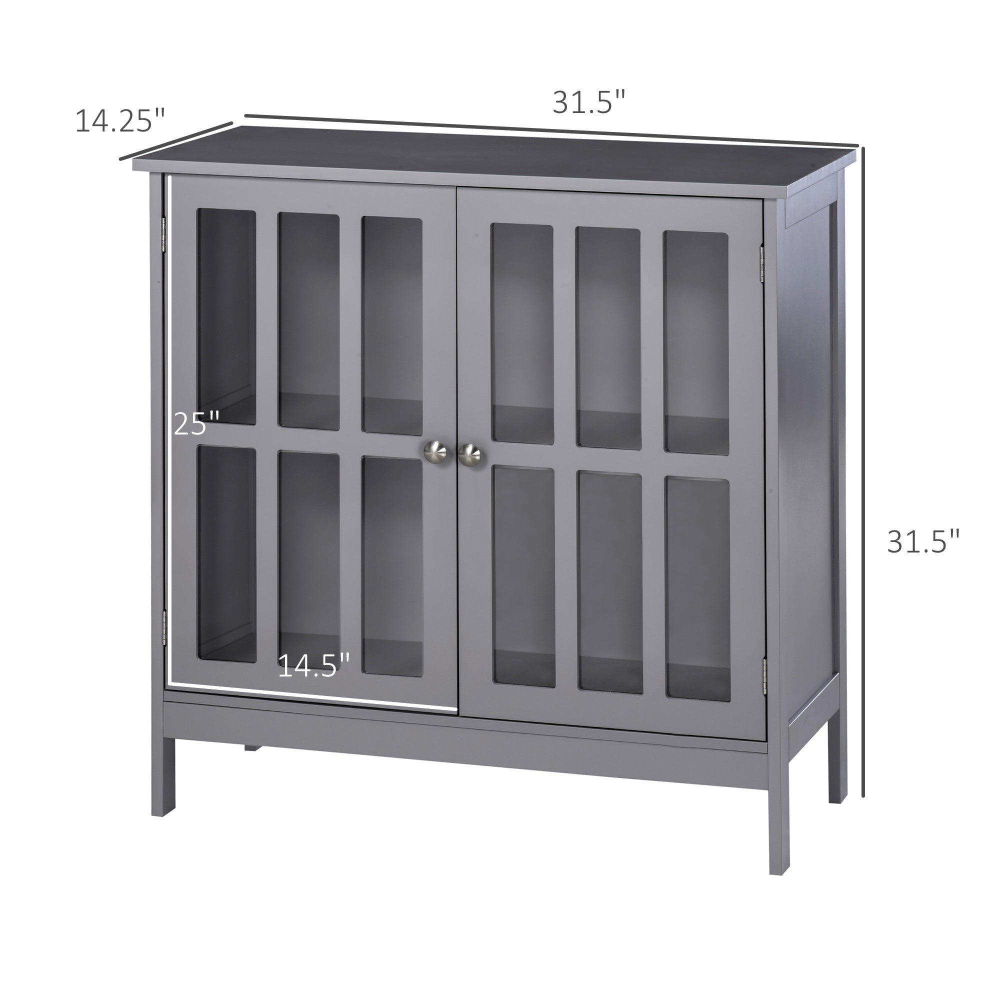 MDF Two-Tier Sideboard