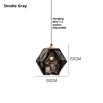 Nordic Modern Minimalist Creative Glass Chandelier