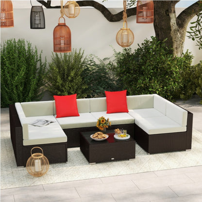 Pieces Patio Furniture Set