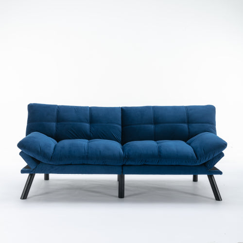 Navy Folding Sofa Bed